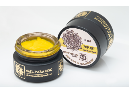 Pop-Art One Stroke Paste - NEON YELLOW 5ml